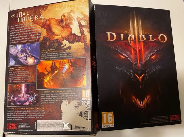Juego para PC: Diablo 3.