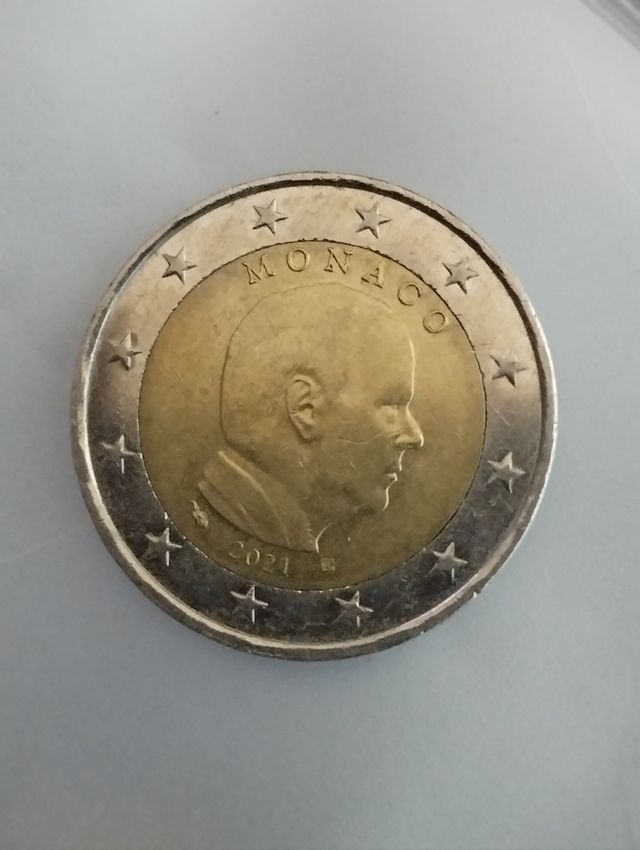 Moneda 2€ Monaco 2021