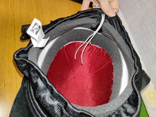 Casco para hípica terciopelo negro