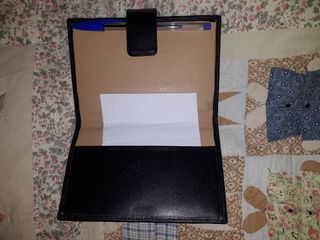 Porta Block notes ecc. con porta penna