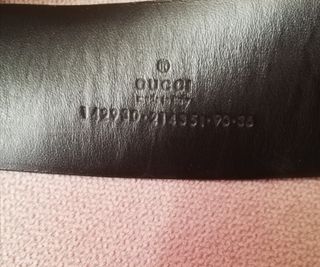 Cinturón Gucci originale made in Italy