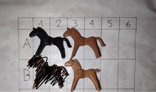 Playmobil caballos antiguos
