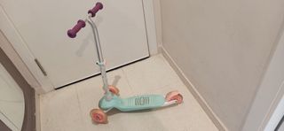 Patinete Scooter Niños B1 500 Blanco Menta