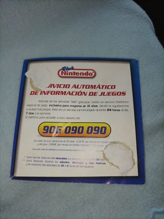 Papel club nintendo