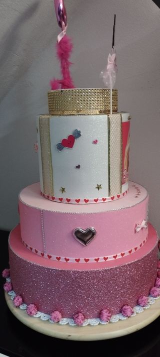 Torta scenica Barbie