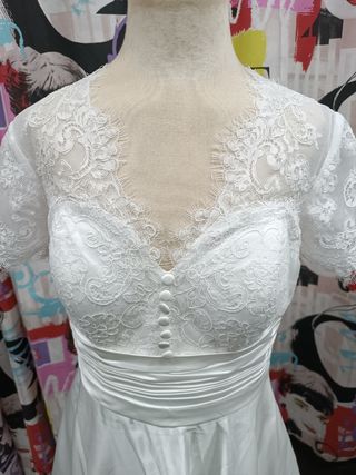 Vestido novia vintage
