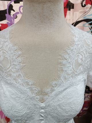 Vestido novia vintage
