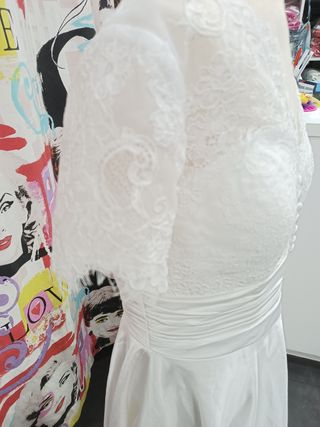 Vestido novia vintage