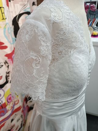 Vestido novia vintage