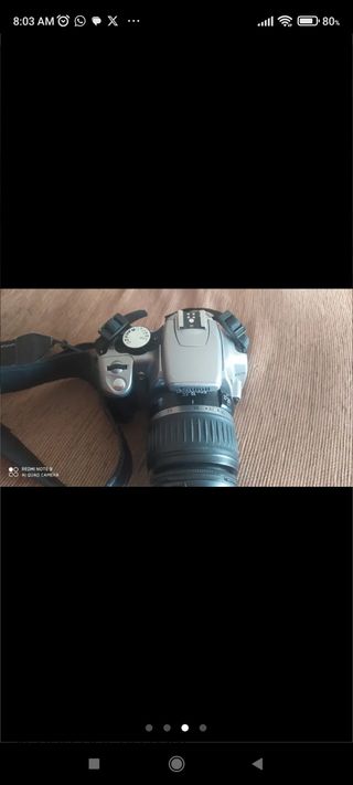 Vendo cámara canon EOS 350D