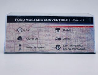 FORD MUSTANG CONVERTIBLE (1964-1/2) 1/43