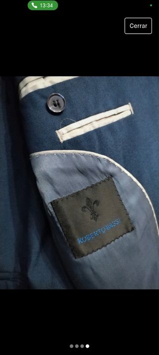 Traje de hombre