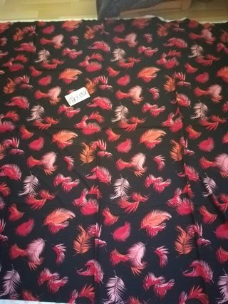 RETAL ESTAMPADO DE PLUMAS 