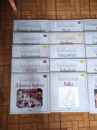 20 vinilos música clásica