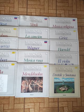 20 vinilos música clásica