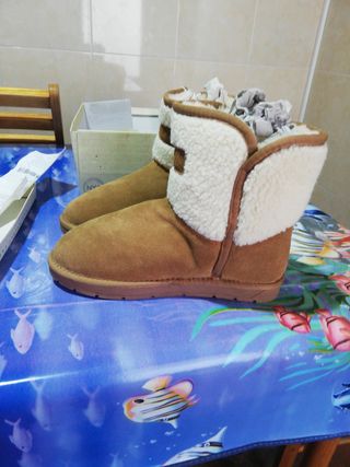 Botas borreguito nieve