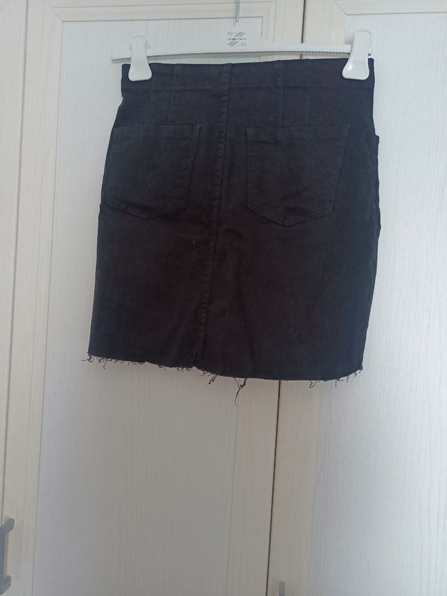 Minigonna cotone/viscosa