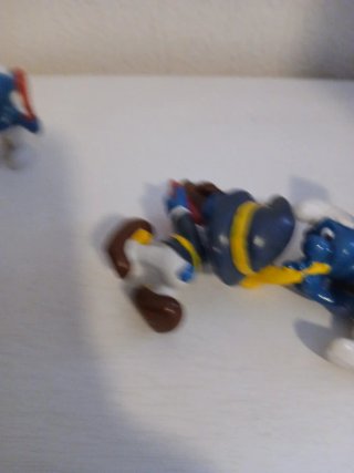 Puffi - pitufos peyo Schleich lotto 3 puffi