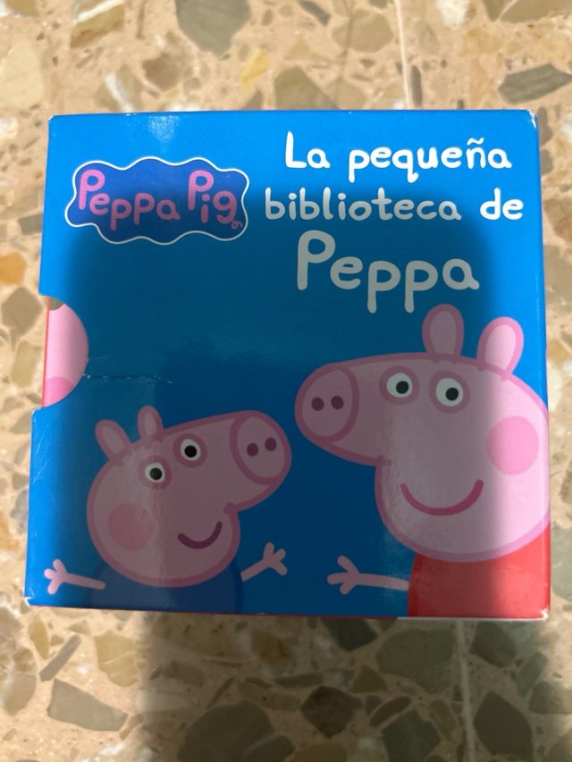 la pequeña bliblioteca de peppa pig