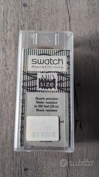 Swatch AquaChrono SEN 102 Commendatore