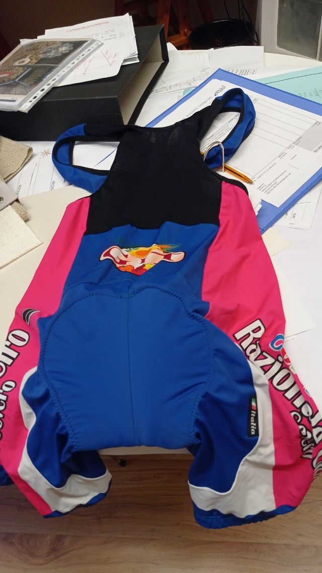 Tuta per bicicletta corta