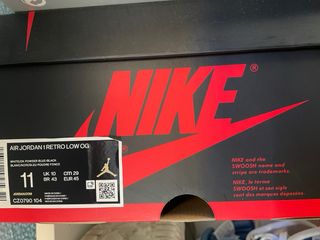 JORDAN 1 LOW OG 190€