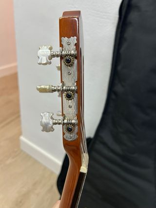 Guitarra española y funda Jose torres