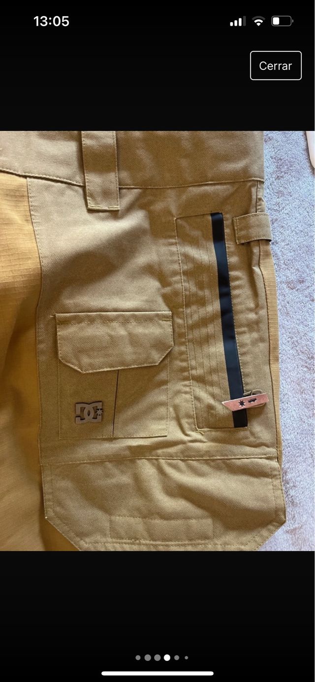 Pantalon DC Snow esqui 15.000k Talla M