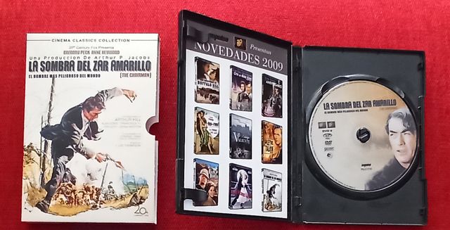 DVD La sombra del zar amarillo