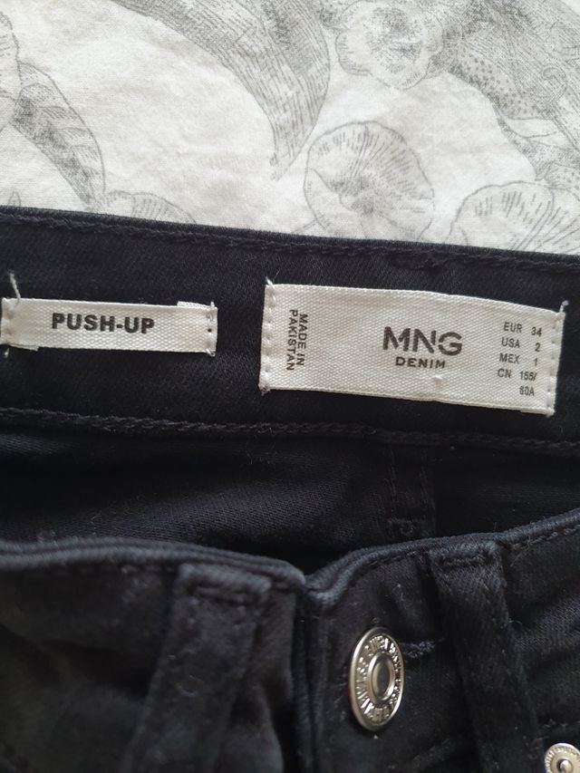 Vaqueros push up, slim