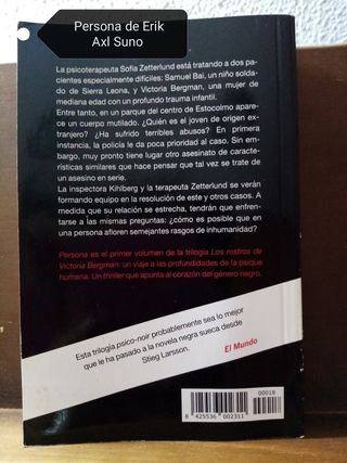 3 libros X 5 €. 2 € unidad.