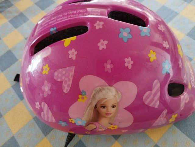 Casco Barby de niña para bicicleta
