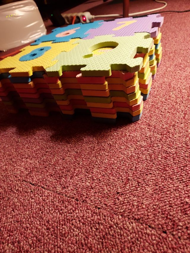 Puzzle gomaespuma piezas pequeñas