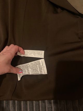 chaqueta verde de antellina