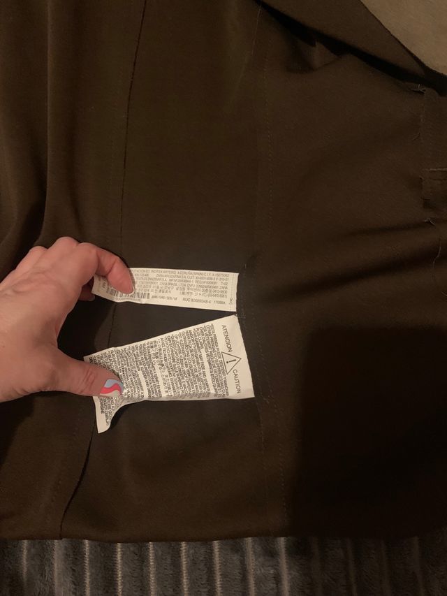 chaqueta verde de antellina 