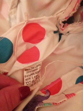 Trajes🐴 flamenca lunar y lirios- tienda revuelo