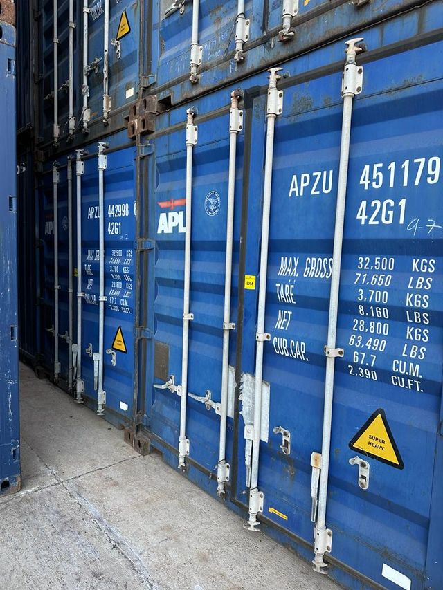 Contenedores maritimos de 40 pies