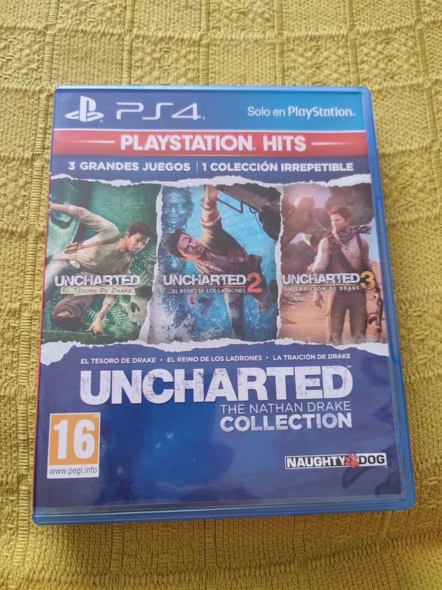 Caja Uncharted The Nathan Drake Collecti