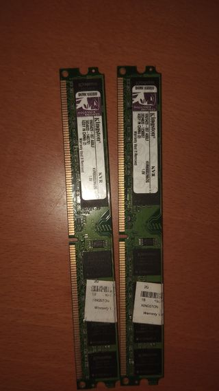 2 Tarjeta de Memoria Kingston 