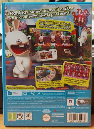 RABBIDS LAND NINTENDO WII U ITALIANO COMPLETO
