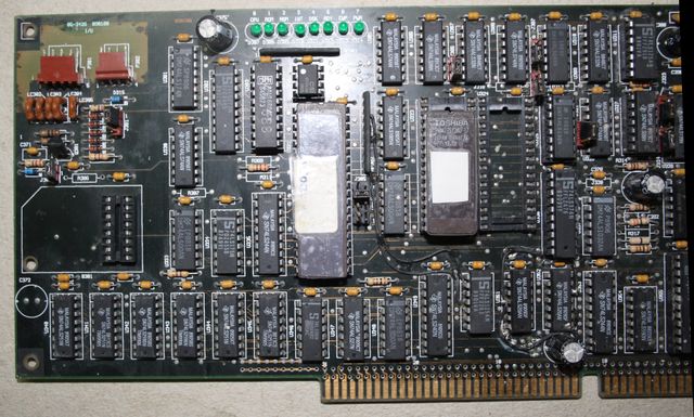 Tarjeta I/O de un pc286 vintage