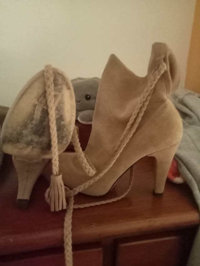 Botines piel de antes