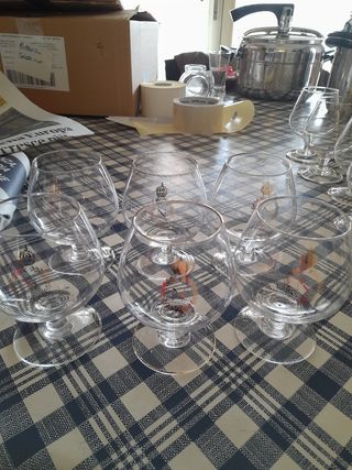 6 Bicchieri cognac