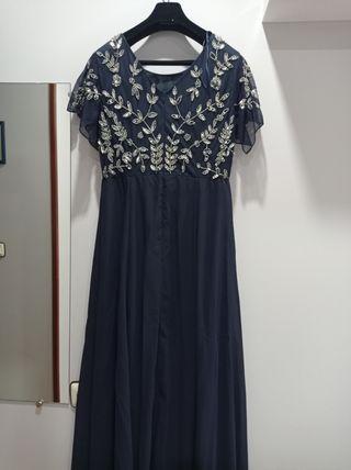 Vestido largo de fiesta 