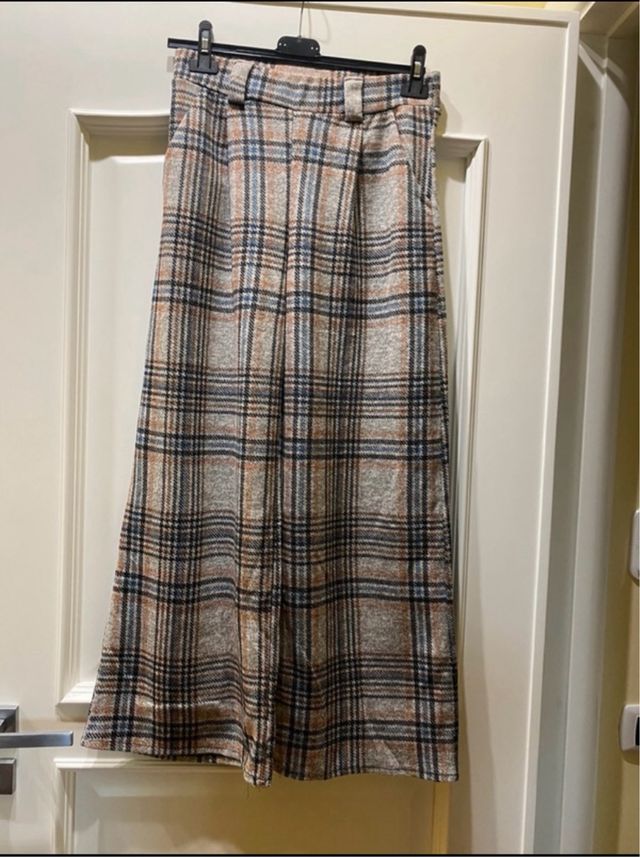 Pantalone a gamba ampia taglia unica