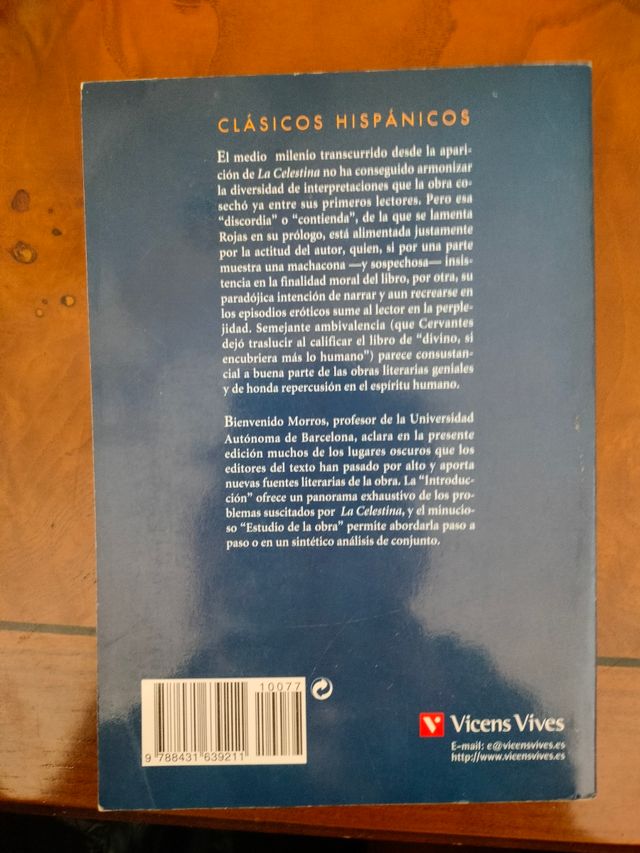 Libro La Celestina