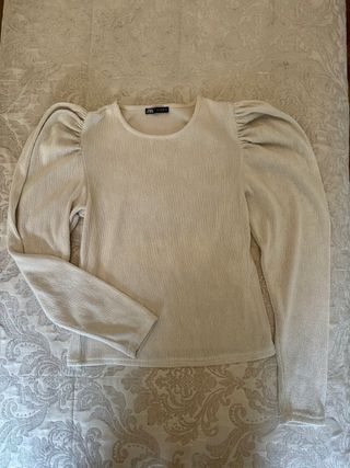 Jersey manga abullonada