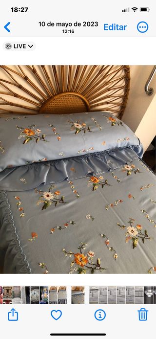 ropa cama
