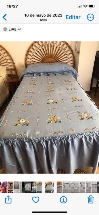ropa cama