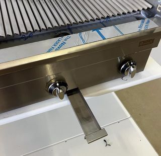 ✅ Barbacoa Piedra Volcánica Gas 70 cm